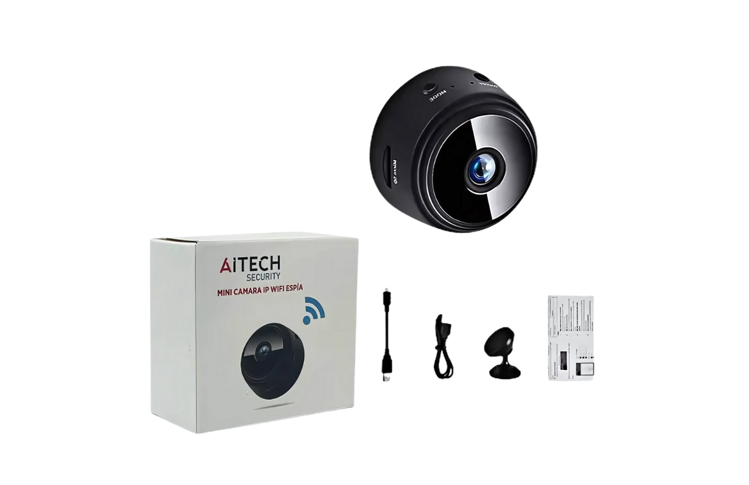 Mini Camara Seguridad Espia Wifi Inalambrico Camara Oculta