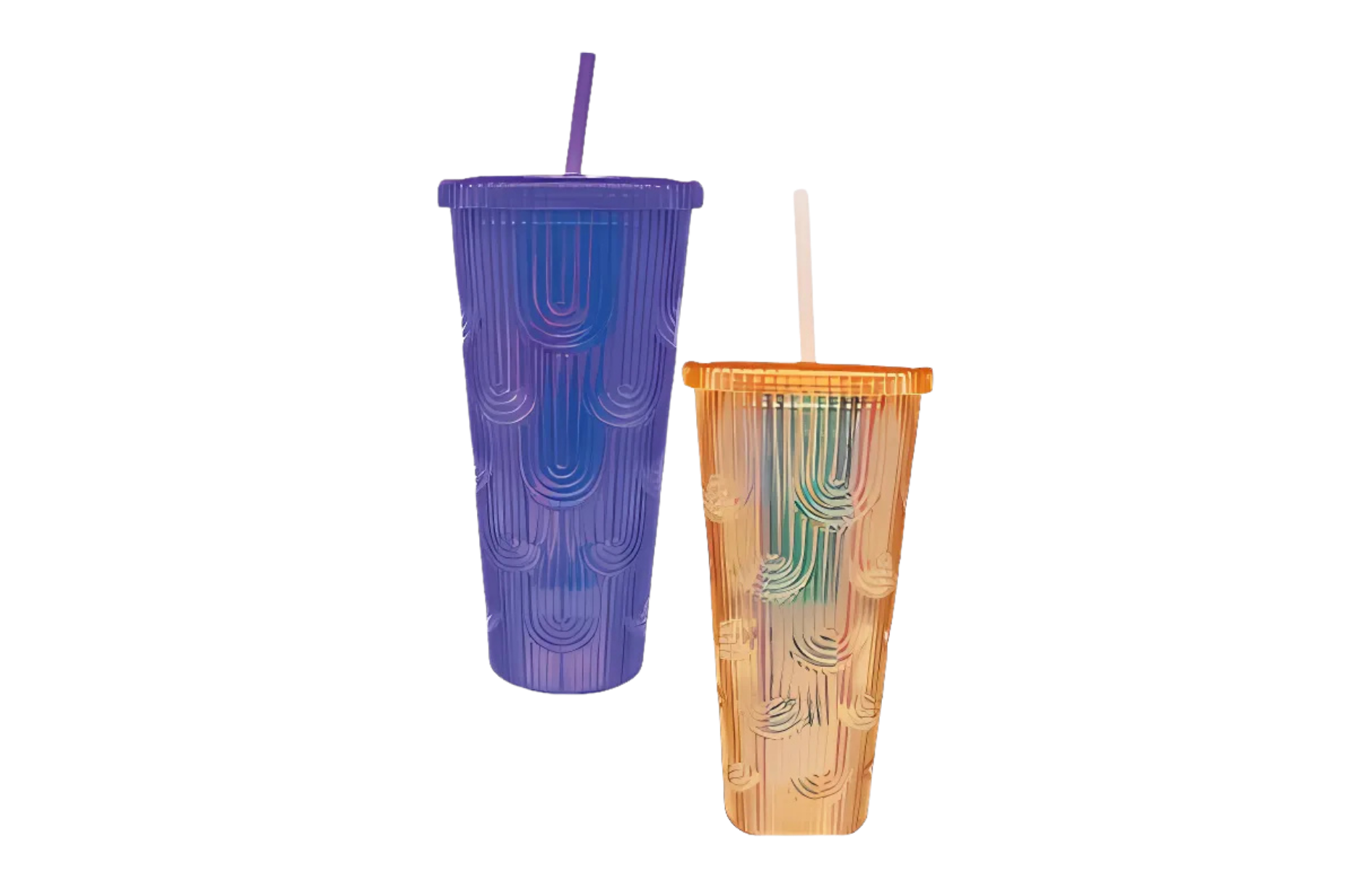 Vaso Térmico Estilo Starbucks 700ml Texturizado