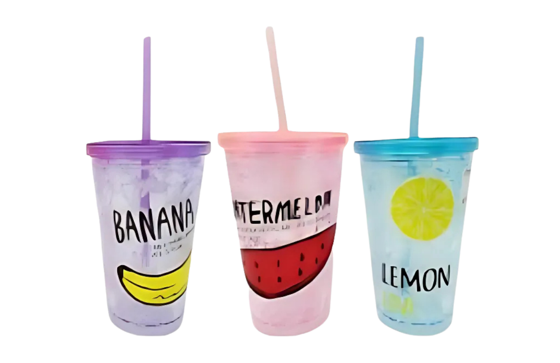 Vaso Gel Refrigerante Doble Capa Con Sorbete Premium