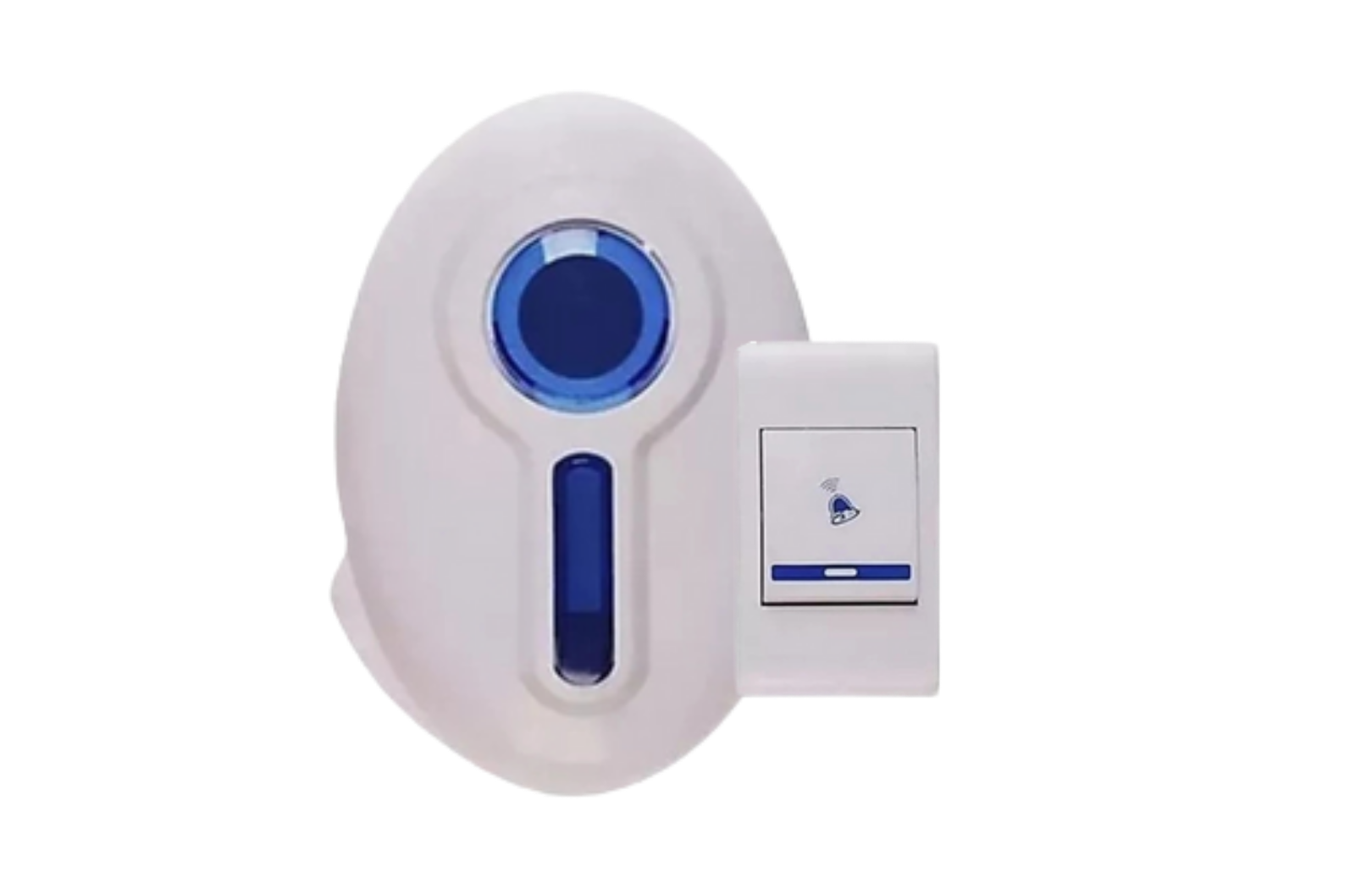 Timbre Inalámbrico Exterior Conexión A 220v Mas Pulsador