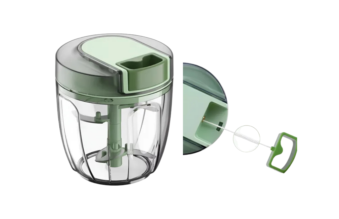 Picadora Manual Verduras Cortador Vegetales Trituradora