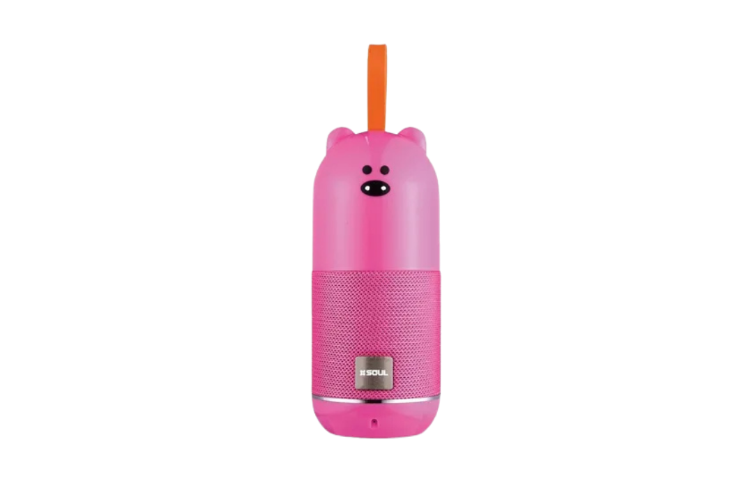 PARLANTE PORTATIL BLUETOOTH CON MICRÓFONO DISEÑO PIG
