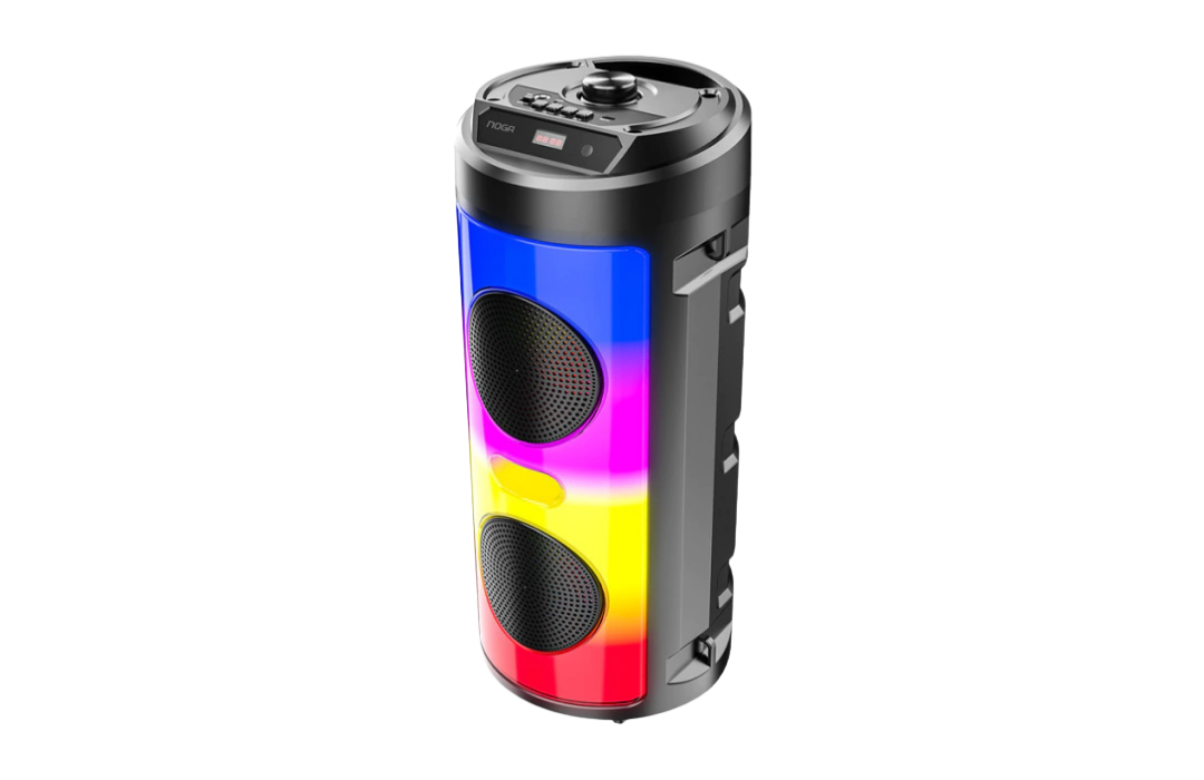 NG-BT650 // PARLANTE PORTABLE INALÁMBRICO BT CON KARAOKE & LEDS