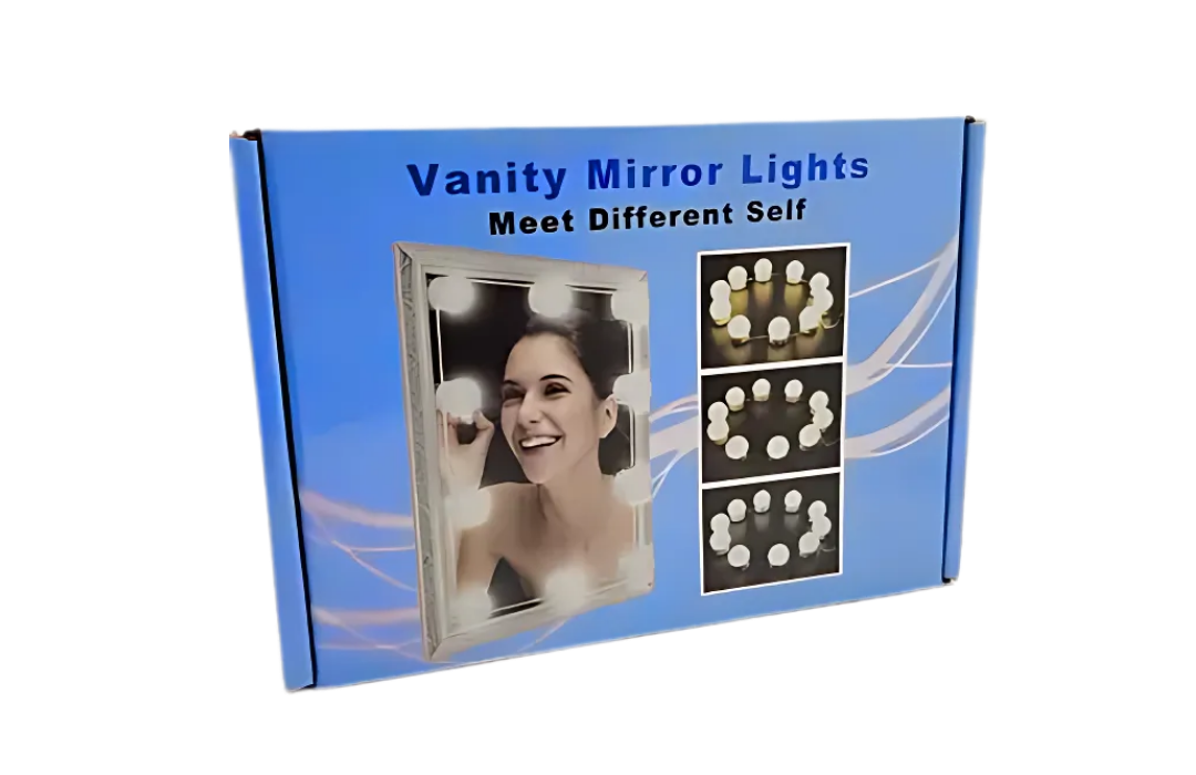 LUCES PARA ESPEJO DE MAQUILLAJE GENÉRICO LUZ CÁLIDA 10 LUCES