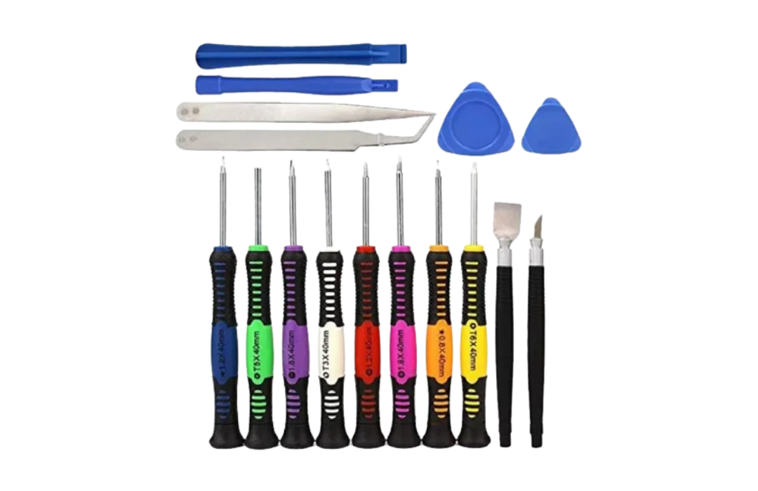 DESTORNILLADORES PRECISIÓN MAGNÉTICOS CELULARES (SET 16 PCS)